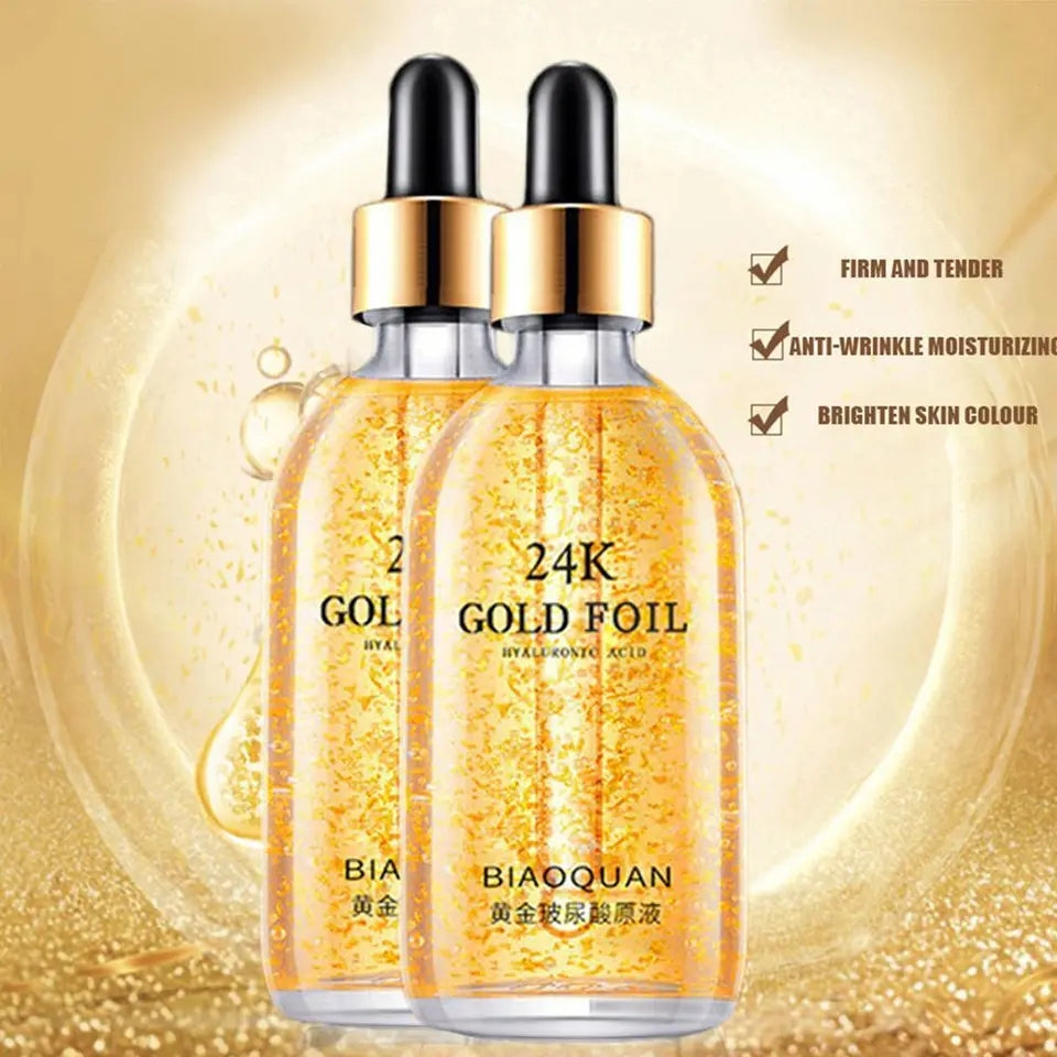 24K GOLDZAN AMPOULE Essential Oil Professional Makeup Primer Anti-wrinkle
